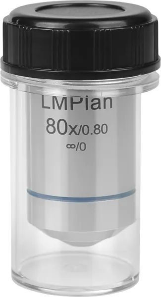 Изображение товара Объектив для микроскопа Микромед LM Plan 80x/0.80 беск/0 DIN / 32924
