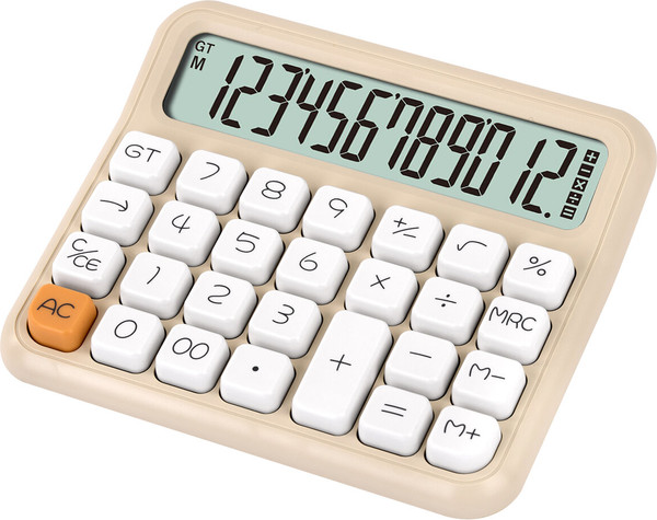 Изображение товара Калькулятор Brauberg KW-1000-BG / 272957 (бежевый)