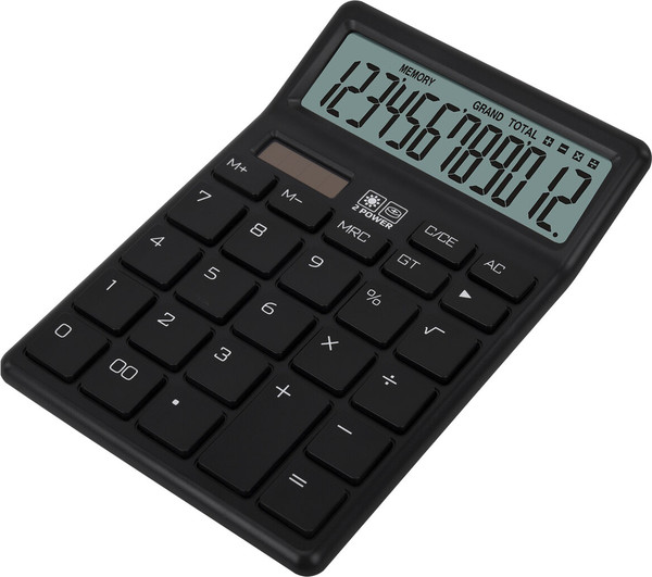 Изображение товара Калькулятор Brauberg CH-12-BK / 272958 (черный)