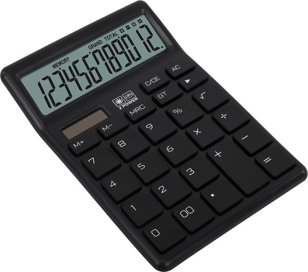 Изображение товара Калькулятор Brauberg CH-12-BK / 272958 (черный)