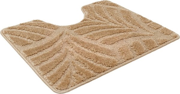 Изображение товара Коврик для туалета Shahintex Актив Icarpet 50x60 001 / 459656 (капучино 17)