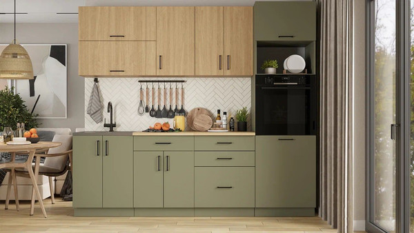 Изображение товара Шкаф навесной для кухни Речицадрев Компакт / Р383.01 (французская ель 549)