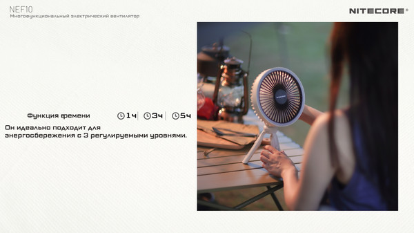 Изображение товара Вентилятор Nitecore NEF10 / 22317 (белый)