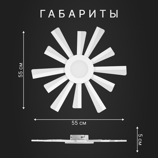 Изображение товара Люстра Sundays Home LED C23031T