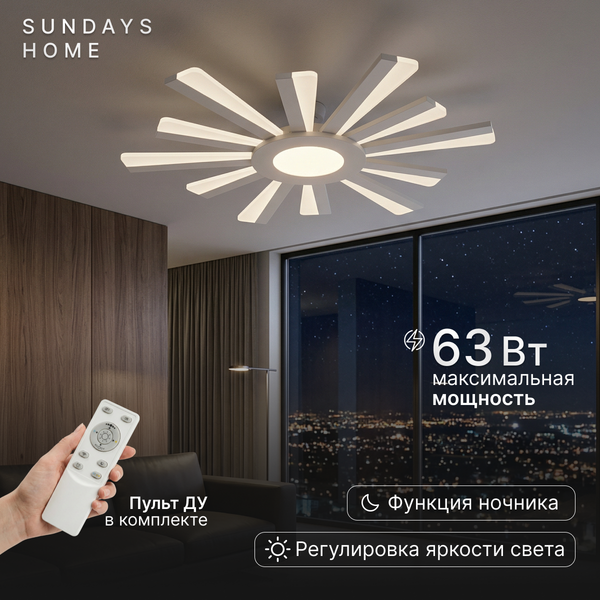 Изображение товара Люстра Sundays Home LED C23031T