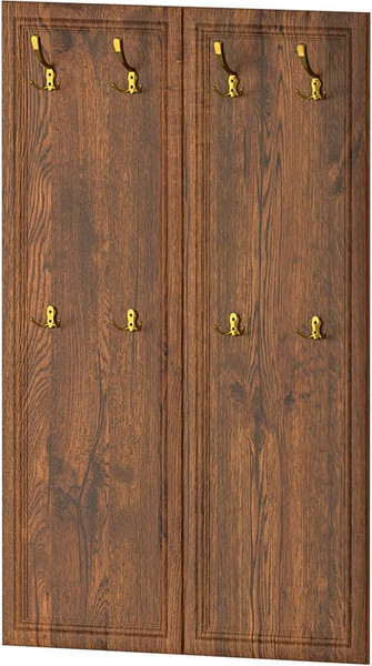 Изображение товара Вешалка для одежды Речицадрев Данте / Р330.37 (дуб денвер коньячный)