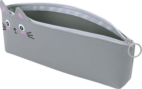 Изображение товара Пенал Юнландия Юниор. Gray Kitty / 273819