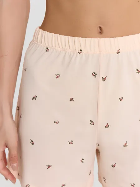 Изображение товара Пижама Mark Formelle 592553 (р.164/170-104-110, цветочки на персиковом креме)