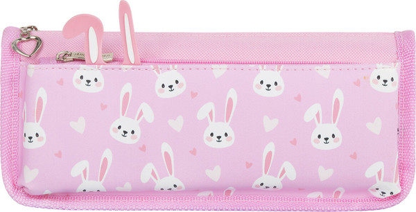Изображение товара Пенал Юнландия Bunnies / 272346 (розовый)