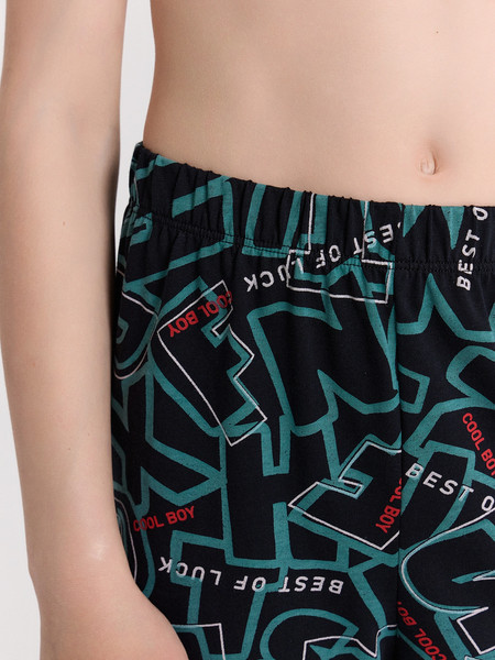 Изображение товара Пижама детская Mark Formelle 563322-1 (р.110-56, буквы на черном)