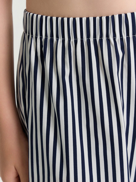 Изображение товара Пижама детская Mark Formelle 563330 (р.104-56-51, серый меланж 4306-А/синяя полоска на белом)