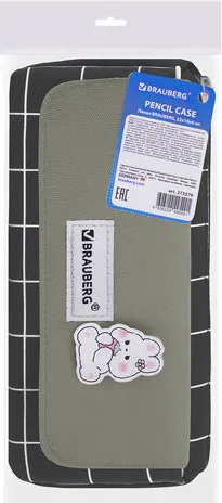 Изображение товара Пенал Brauberg Black Checkered / 273579