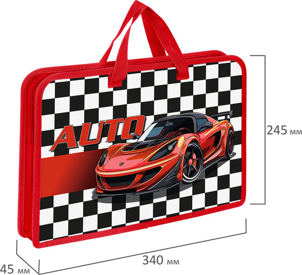 Изображение товара Папка-портфель Юнландия Auto / 272150