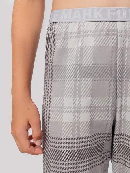 Изображение товара Пижама детская Mark Formelle 563335 (р.110-56-51, мрамор/серая клетка)