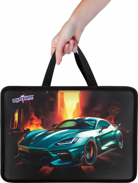 Изображение товара Папка-портфель Юнландия Fire Car / 272155