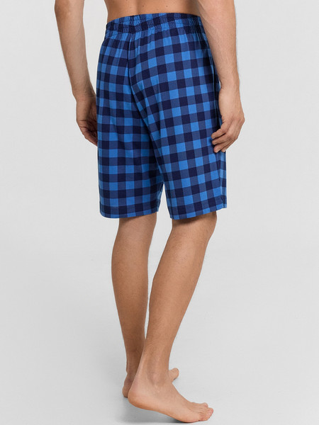 Изображение товара Шорты домашние Mark Formelle 531027-1 (р.90-182/188, синяя клетка)