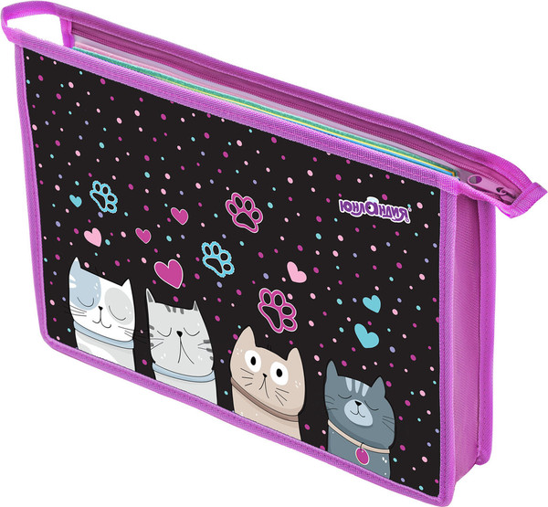 Изображение товара Папка для тетрадей Юнландия Cat Squad / 273347