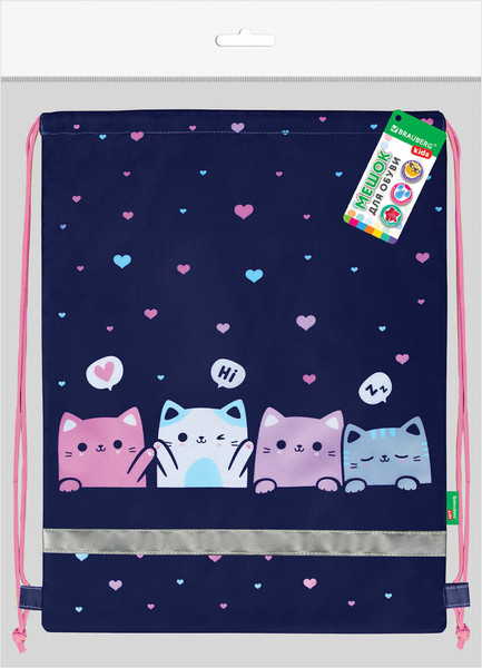 Изображение товара Мешок для обуви Brauberg Kids. Anti-Gravity / 273437