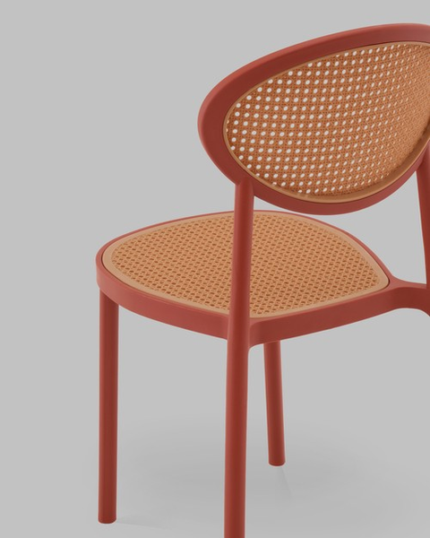 Изображение товара Стул пластиковый Stool Group Junie / PP-245 (красный)