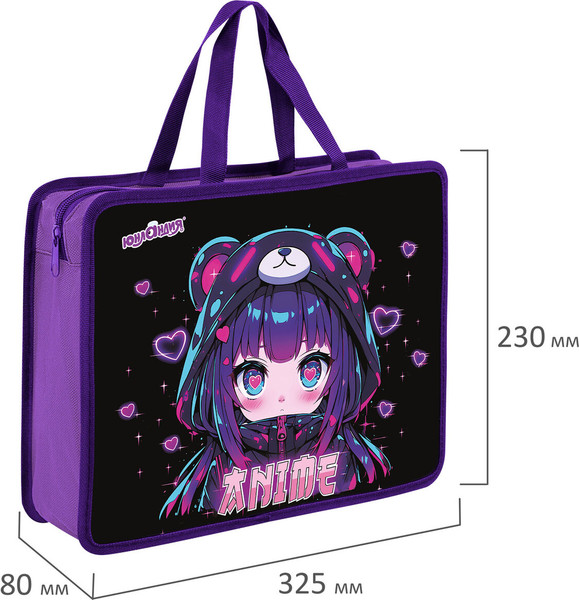 Изображение товара Папка-портфель Юнландия Anime Fan / 273362
