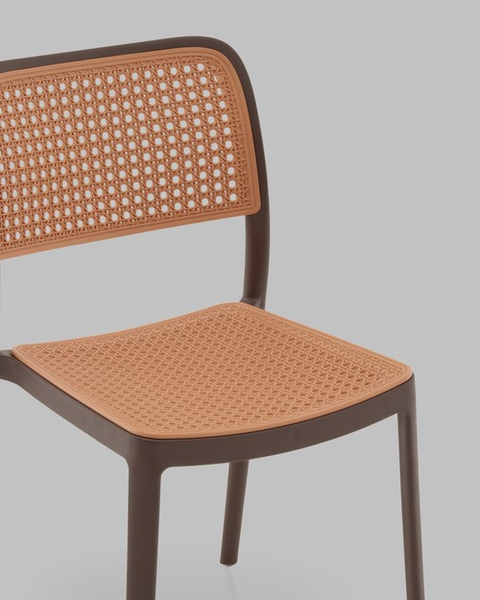 Изображение товара Стул пластиковый Stool Group Yona / PP-296 (коричневый)