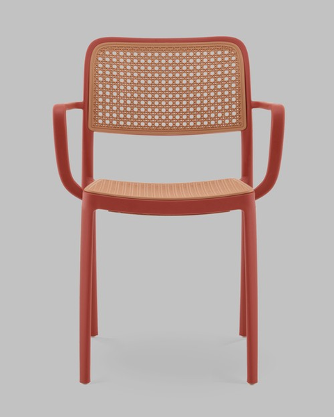 Изображение товара Стул Stool Group Yona с подлокотниками / PP-297 (красный)