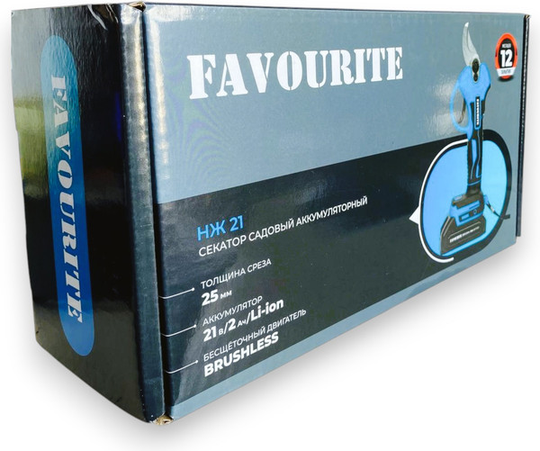 Изображение товара Секатор аккумуляторный Favourite НЖ 21 / 353321025