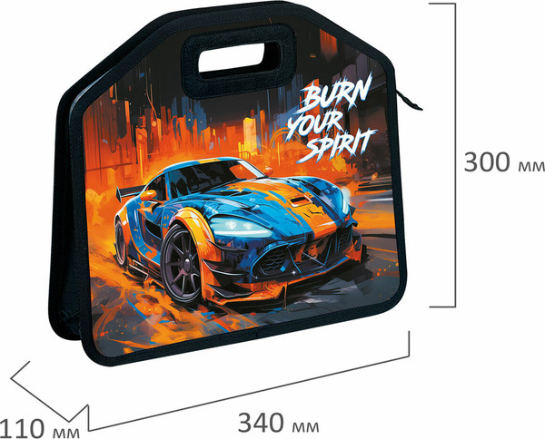 Изображение товара Папка-портфель Юнландия Race Car / 273382