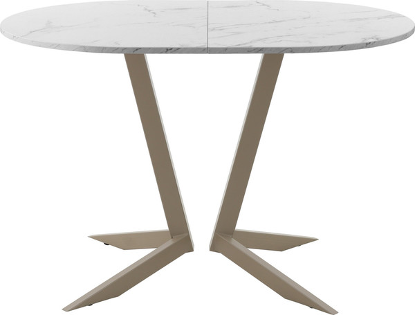 Изображение товара Обеденный стол AMC Elite Е19(1200) D3 (капучино/мрамор кристалл)