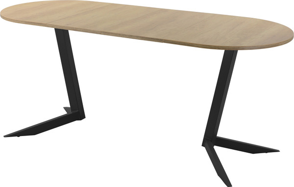 Изображение товара Обеденный стол AMC Elite Е19(1100) D3 (черный/дуб небраска натур)