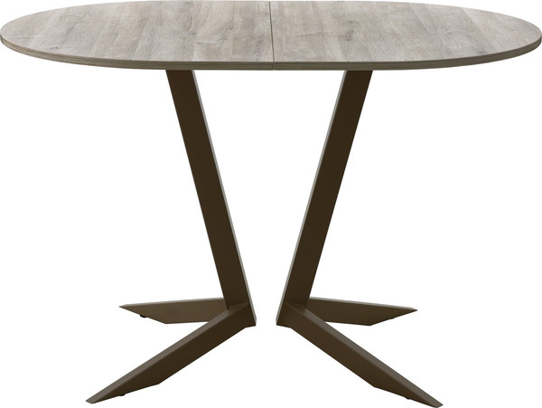 Изображение товара Обеденный стол AMC Elite Е19(1100) D3 (коричневый/дуб уайт-ривер песочно-бежевый)