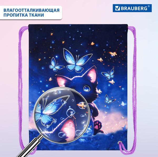 Изображение товара Мешок для обуви Brauberg Premium. Night Catcher / 273442