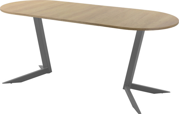 Изображение товара Обеденный стол AMC Elite Е19(1100) D3 (графит/дуб небраска натур)