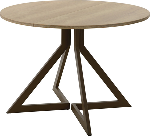 Изображение товара Обеденный стол AMC Elite Е20(800) D1 (коричневый/дуб небраска натур)