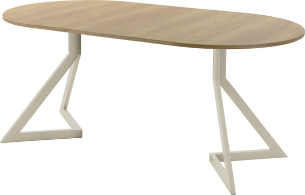 Изображение товара Обеденный стол AMC Elite Е20(800) D1 (бежевый/дуб небраска натур)