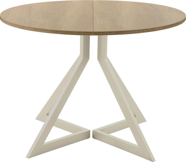 Изображение товара Обеденный стол AMC Elite Е20(800) D1 (бежевый/дуб небраска натур)