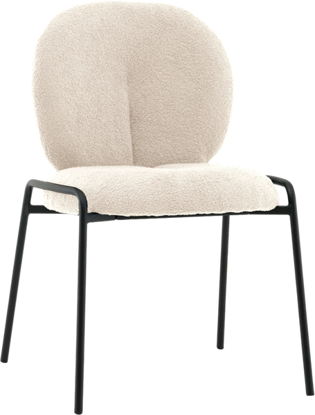 Изображение товара Стул Stool Group Моллек / AV 438-Fl01-9005 (букле молочный)