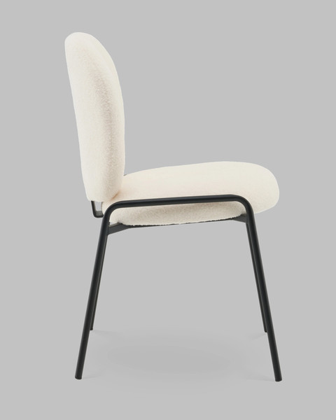 Изображение товара Стул Stool Group Моллек / AV 438-Fl01-9005 (букле молочный)