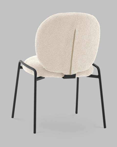 Изображение товара Стул Stool Group Моллек / AV 438-Fl01-9005 (букле молочный)
