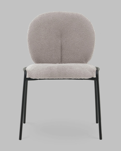 Изображение товара Стул Stool Group Моллек / AV 438-Fl81-9005 (букле светло-серый)