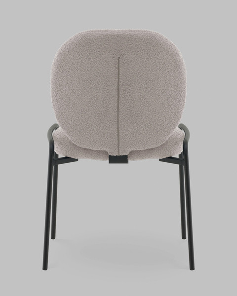 Изображение товара Стул Stool Group Моллек / AV 438-Fl81-9005 (букле светло-серый)