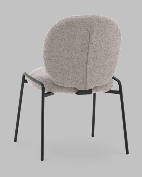 Изображение товара Стул Stool Group Моллек / AV 438-Fl81-9005 (букле светло-серый)