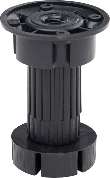 Изображение товара Опора мебельная AKS h100 трехсоставная / 89 160 (черный)