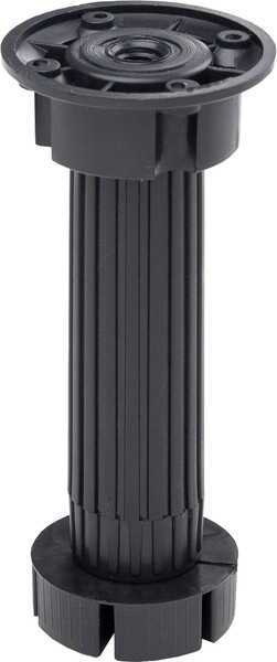 Изображение товара Опора мебельная AKS h150 трехсоставная / 57 949 (черный)