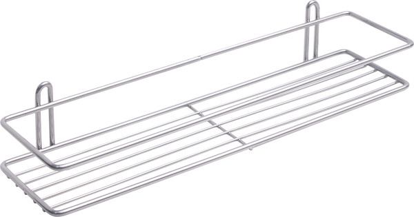 Изображение товара Полка для ванной AKS прямая 1-ярусная 400x110x72 / 91 251 (серебро)