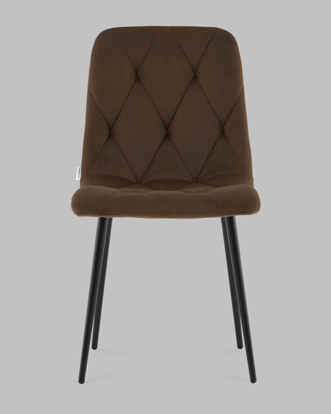 Изображение товара Стул Stool Group Одди Diamond / AV 443-Cch-KP3-9005 (велюр коричневый)