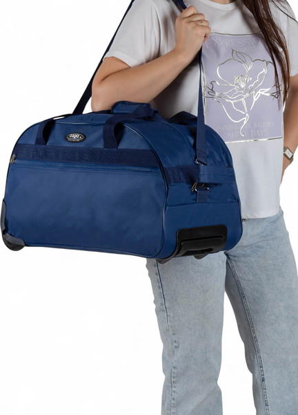 Изображение товара Сумка дорожная Cagia На колесиках с выдвижной ручкой 109102