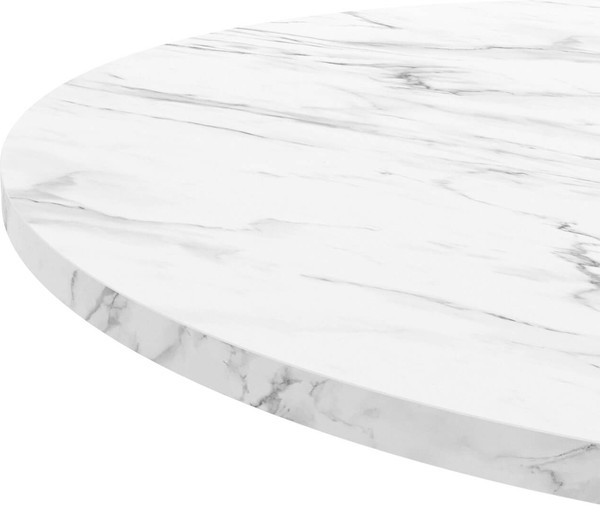 Изображение товара Обеденный стол Sheffilton SHT-TU89/TT 90 (антрацит/серый/мрамор кристалл металл)