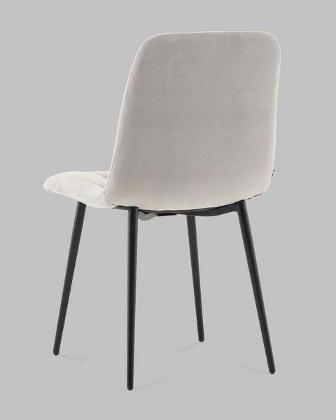 Изображение товара Стул Stool Group Одди Diamond / AV 443-Csil-KP3-9005 (велюр светло-серый)