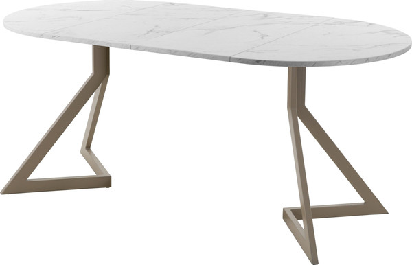 Изображение товара Обеденный стол AMC Elite Е20(800) D1 (капучино/мрамор кристалл)